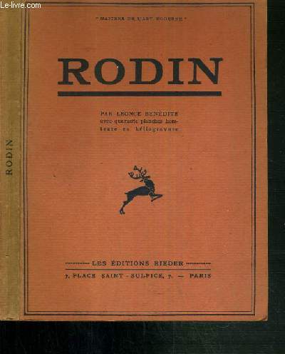 RODIN / MAITRES DE L'ART MODERNE.