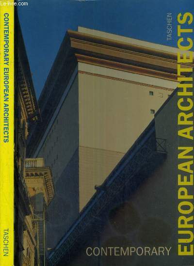 CONTEMPORARY EUROPEAN ARCHITECHS / TEXTE EN ANGLAIS - ALLEMAND ET FRANCAIS