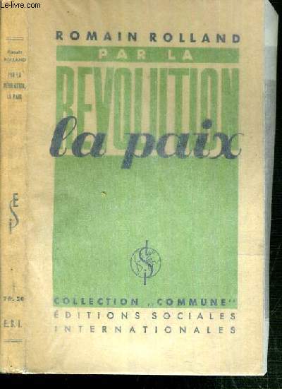 PAR LA REVOLUTION LA PAIX / COLLECTION COMMUNE