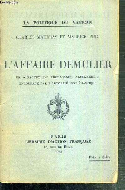 L'AFFAIRE DEMULIER - UN 