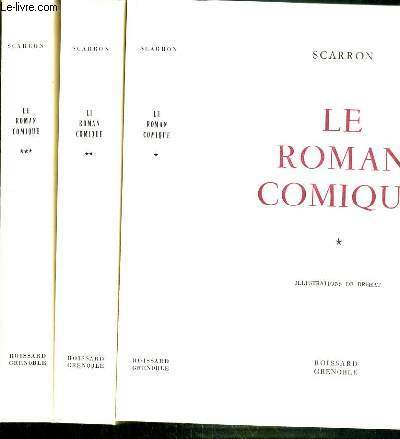 LE ROMAN COMIQUE - 3 TOMES - 1 + 2 + 3.