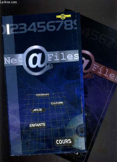 NET@FILES - N1 + 2 - 2 PLAQUETTES + 5 CD INCLUS.