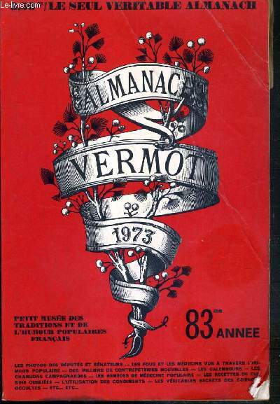 ALMANACH VERMOT 1975 - 93me ANNEE