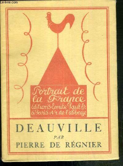 DEAUVILLE / COLLECTION PORTRAIT DE FRANCE - EXEMPLAIRE N1112 / 1500 SUR VELIN LAFUMA.