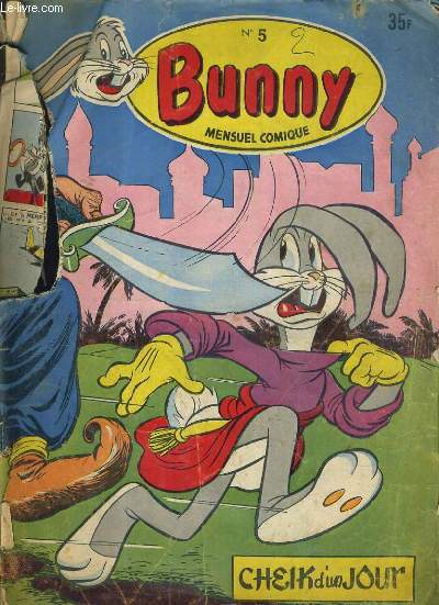 BUNNY - N5 - NOVEMBRE 1954 - CHEIK D'UN JOUR