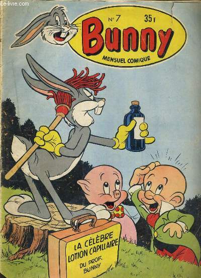 BUNNY - N7 - JANVIER 1955 - BUNNY DANS NE NOUS FAISONS PAS DE CHEVEUX