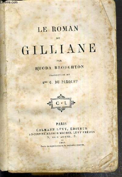 LE ROMAN DE GILLIANE