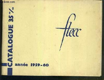 FTECC - CATALOGUE 35m / m - ANNEE 1959-1960