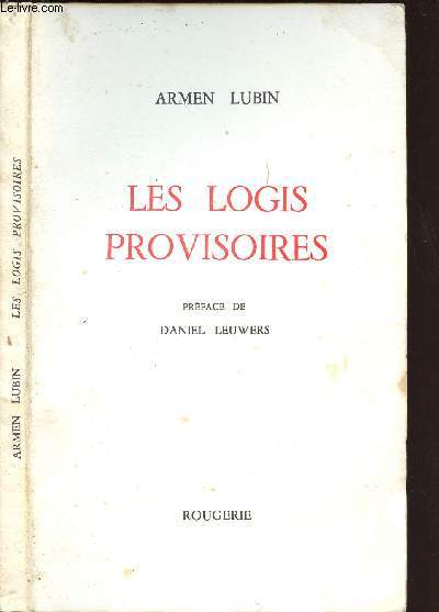 LES LOGIS PROVISOIRES