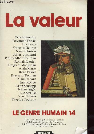 LA VALEUR - LE GENRE HUMAIN 14