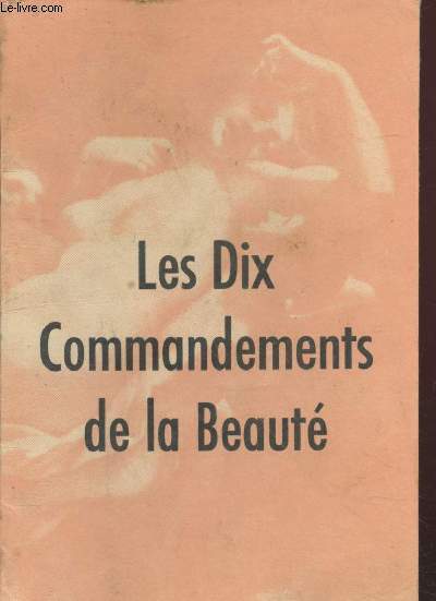 Brochure Les Dix Commandements de la Beaut