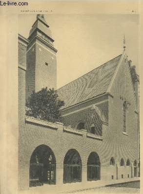 Eglise Sudoise 9,rue Guyot  Paris I : Faade sur rue - Planche en noir et blanc n2 extraite de l'ouvrage 