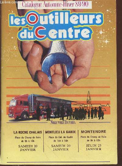 Catalogue Les Outilleurs du Centre automne-hiver 89/90