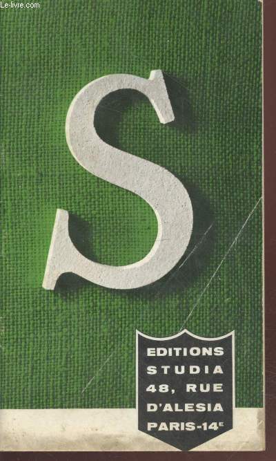 Editions Studia : Catalogue 1965