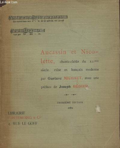 Auccasin et Nicolette - Chante-fable du XIIme sicle