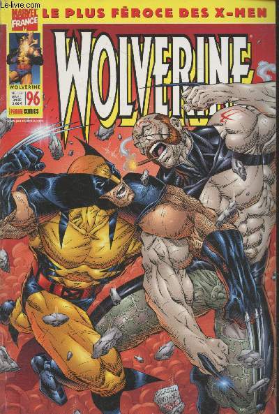 Wolverine n96 Dcembre 2001. Mensuel. Sommaire : Le royaume des profondeurs - Killing (2) - Les Echos