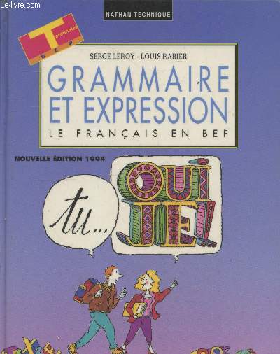 Grammaire et expression - Terminales BEP