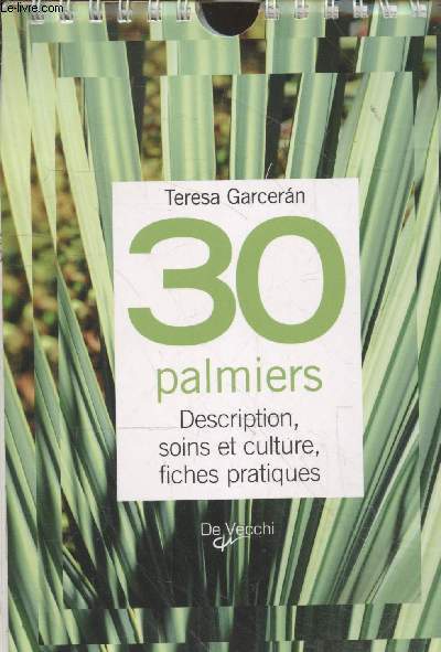30 palmiers : Description, soins et culture, fiches pratiques