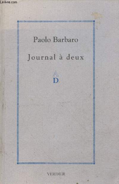 Journal  deux (Collection 