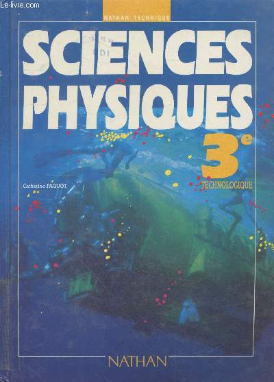 Sciences Physiques 3e Technologie (Collection