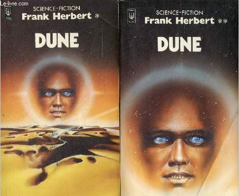 Dune - En 2 tomes (2 volumes) - Tome 1 + Tome 2 - Collection Presses Pocket n5069-5070.