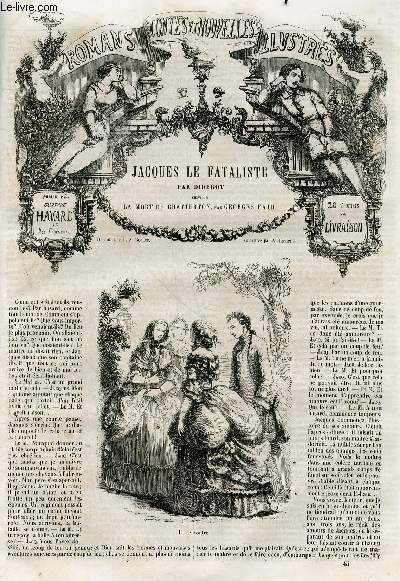 Jacques le fataliste par Diderot, suivi de La mort de Chatterton par Georges Fath