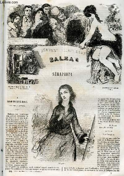 Seraphita - Oeuvres illustrees de Balzac, comedie humaine