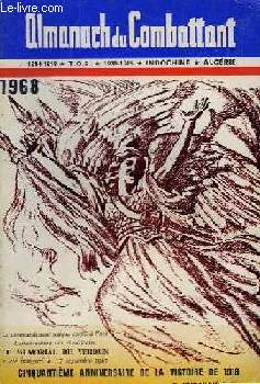 ALMANACH DU COMBATTANT 1968 - CINQUANTIEME ANNIVERSAIRE DE LA VICTOIRE DE 1918
