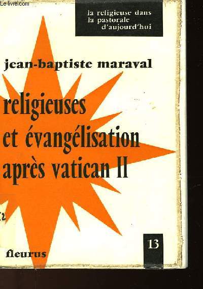 RELIGIEUSES ET EVANGILISATION APRES VATICAN II
