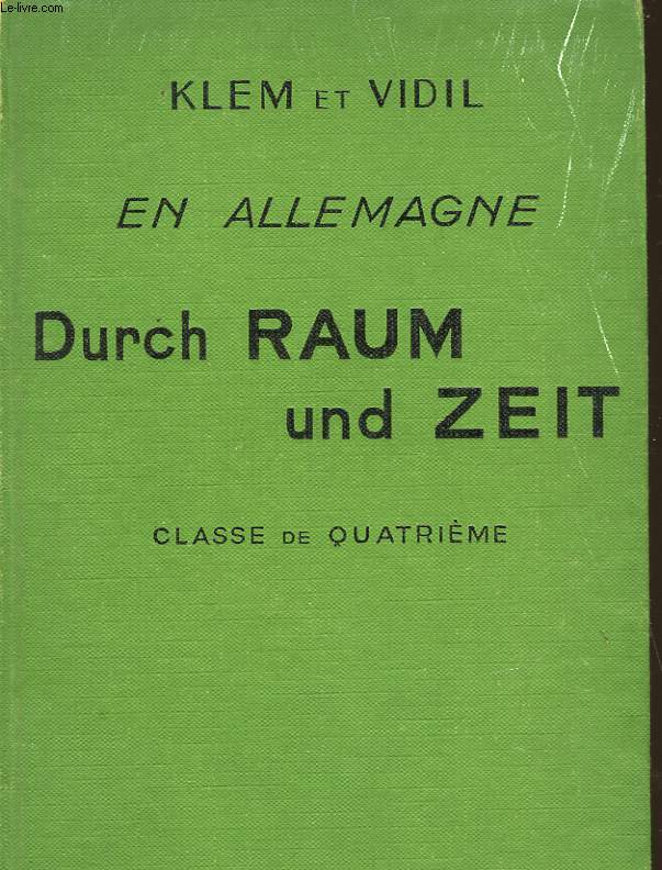 EN ALLEMAGNE DURCH ZEIT UND RAUM