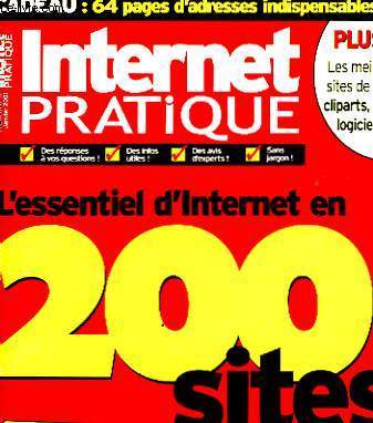 INTERNET PRATIQUE - 200 SITES