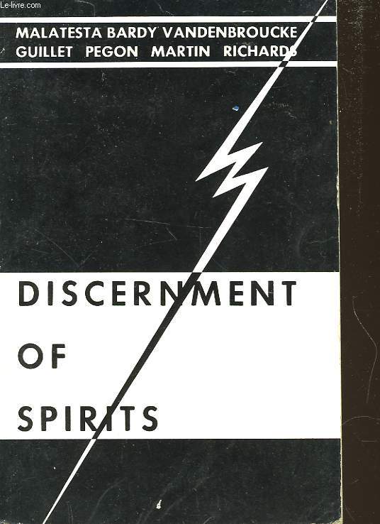 DISCERNMENT OF SPIRITS