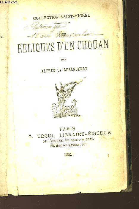 LES RELIQUES D'UN CHOUAN