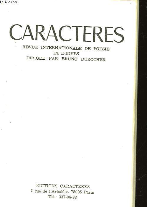 CARACTERES - N24