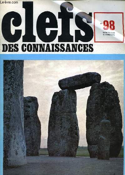 CLEFS DES CONNAISSANCES - N98