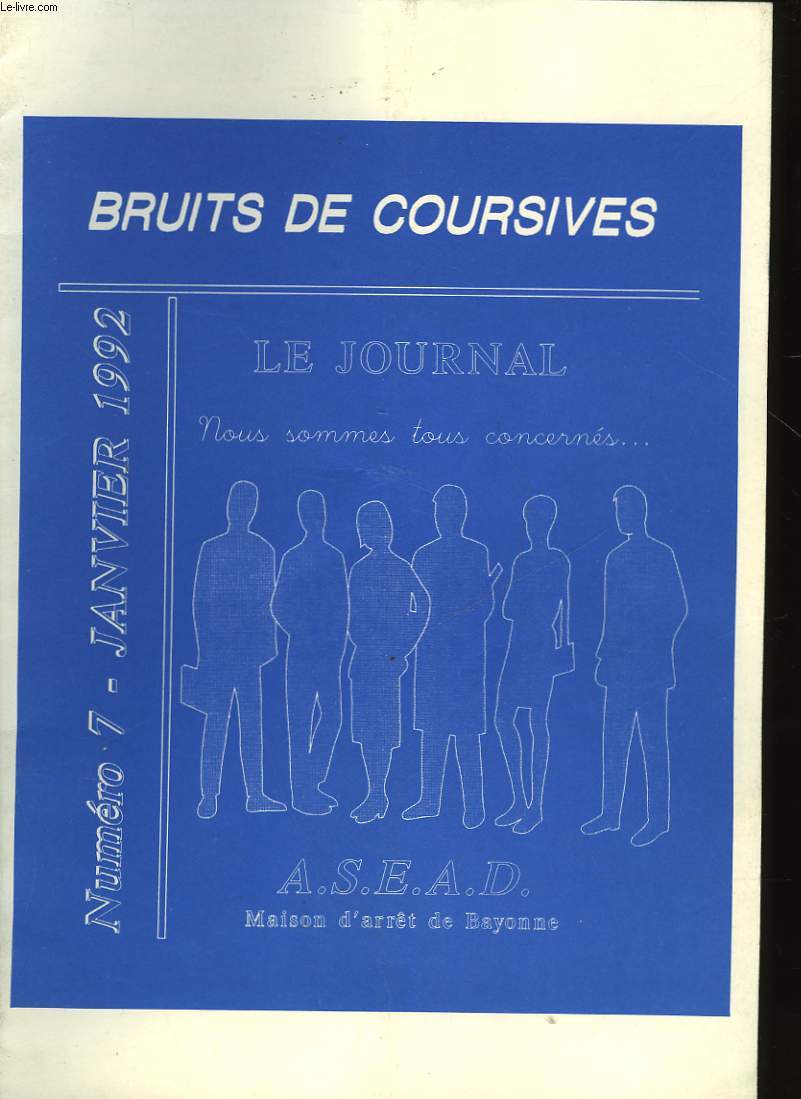 BRUITS DE COURSIVES - N7