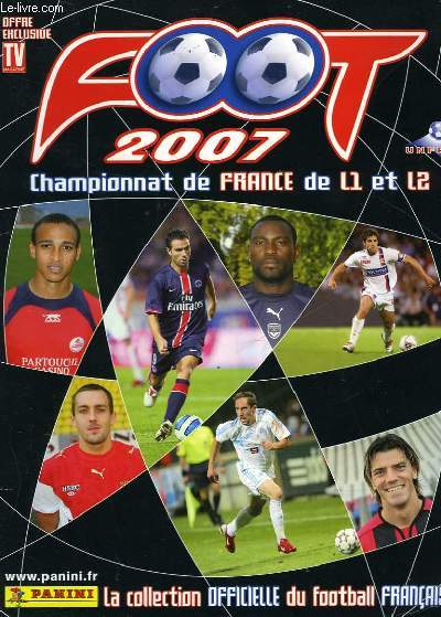FOOT 2007 - CHAMPIONNAT DE FRANCE DE L1 ET L2