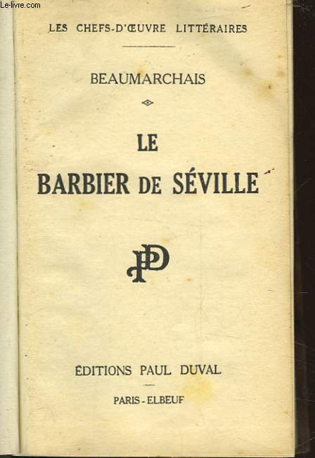 LE BARBIER DE SEVILLE