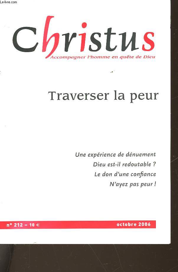CHISTUS - TRAVERSER LA PEUR - N212