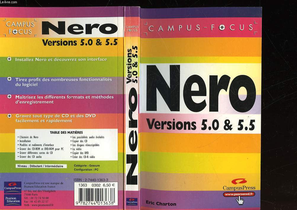 NERO - VERSION 5.0 & 5.5