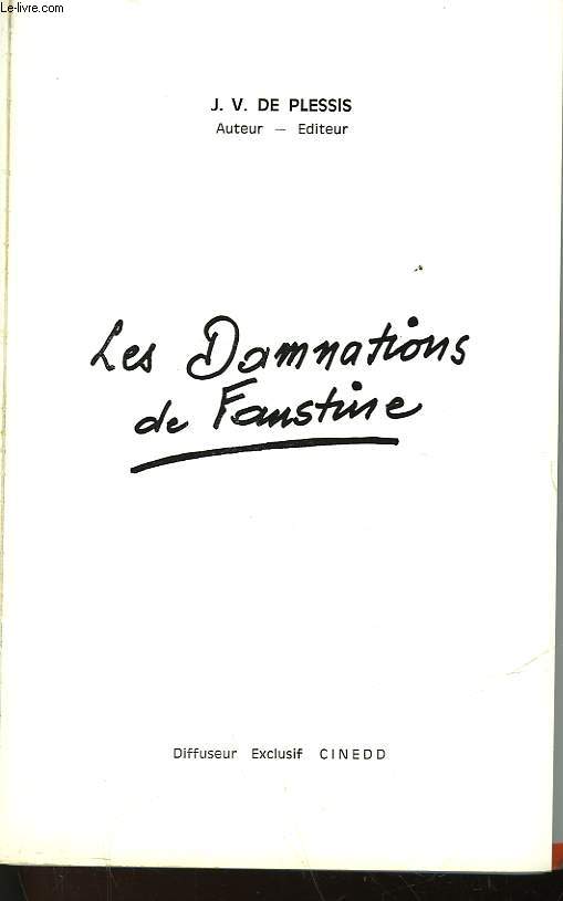 LES DAMNATIONS DE FANSTINE - TOME 1