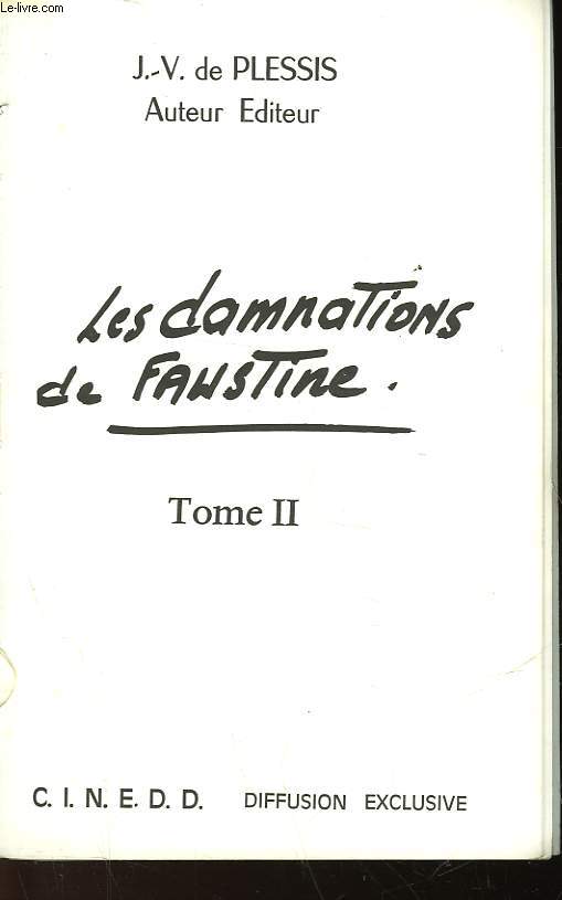 LES DAMNATIONS DE FAUSTINE - TOME 2