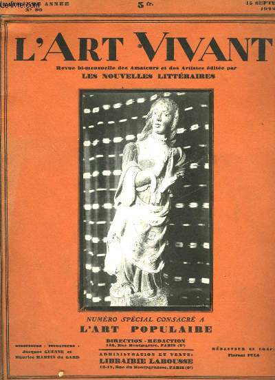 L'ART VIVANT - 4 ANNEE - N90