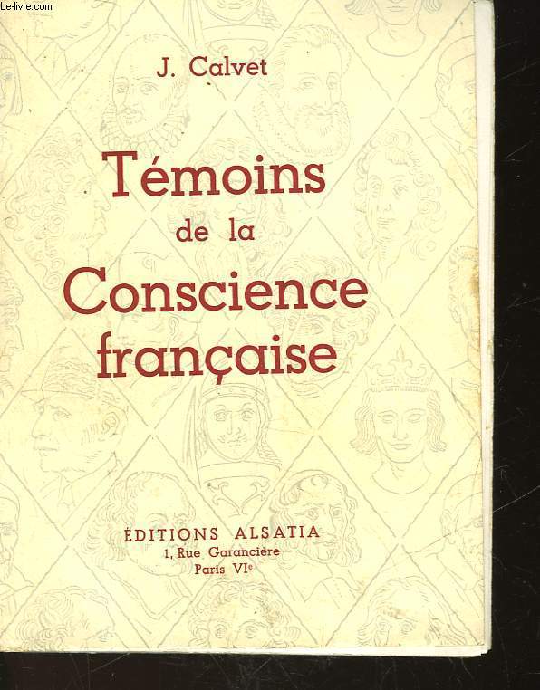 TEMOINS DE LA CONSCIENCE FRANCAISE