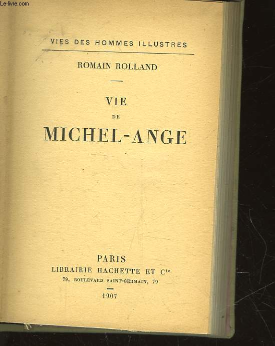 VIE DE MICHEL-ANGE