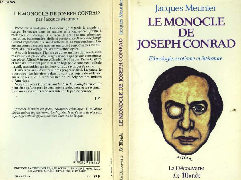 LE MONOCLE DE JOSEPH CONRAD