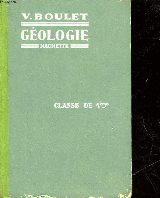 GEOLOGIE - CLASSE DE 4