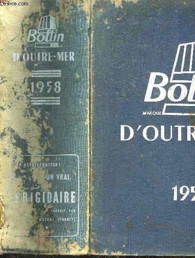 BOTTIN D'OUTRE-MER - 161 ANNEE