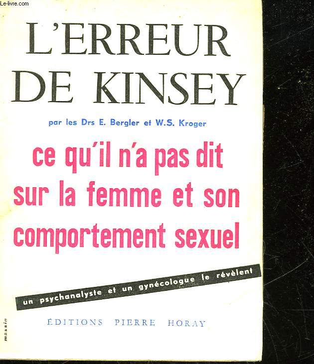 L'ERREUR DE KINSEY