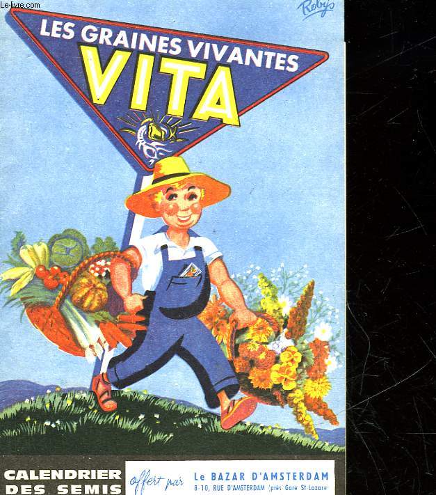 LES GRAINES VIVANTES VITA - CALENDRIER DES SEMIS
